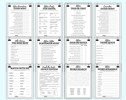 Office Games Team Building Games For Work, Icebreaker Games, Work Office Party Games