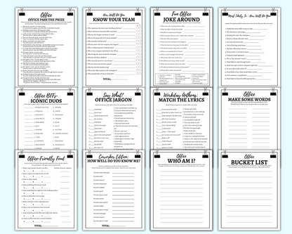 Office Games Team Building Games For Work, Icebreaker Games, Work Office Party Games