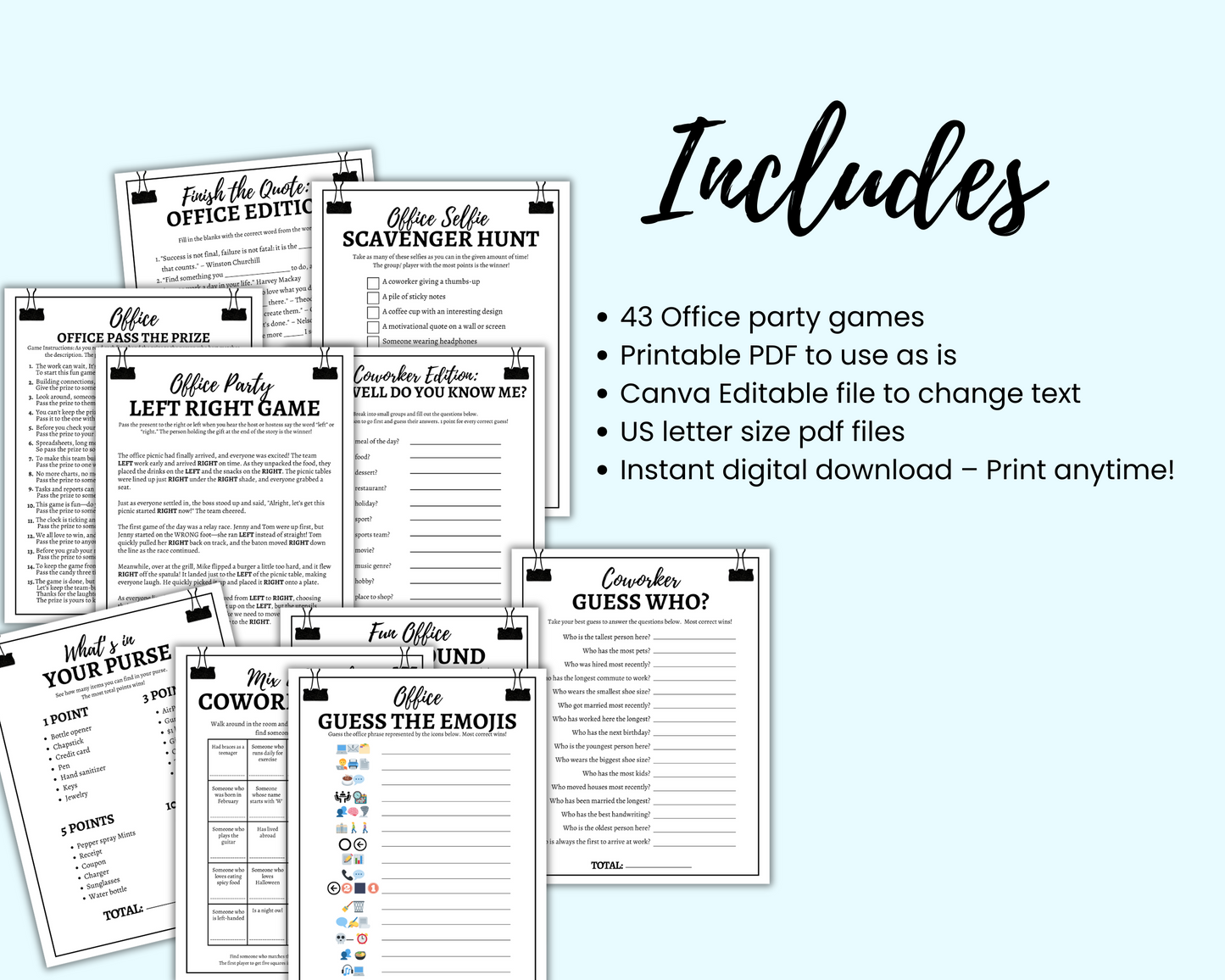 Office Games Team Building Games For Work, Icebreaker Games, Work Office Party Games
