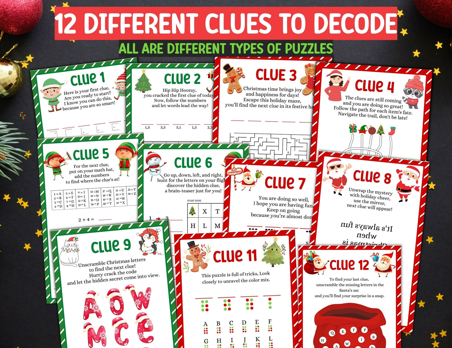 Christmas Scavenger Hunt For Teens