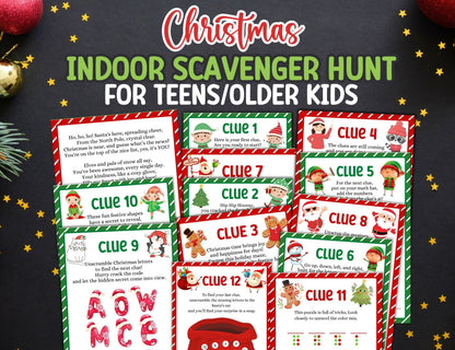 Christmas Scavenger Hunt For Teens