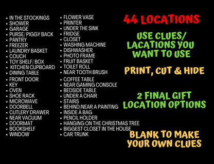 Christmas Scavenger Hunt For Kids