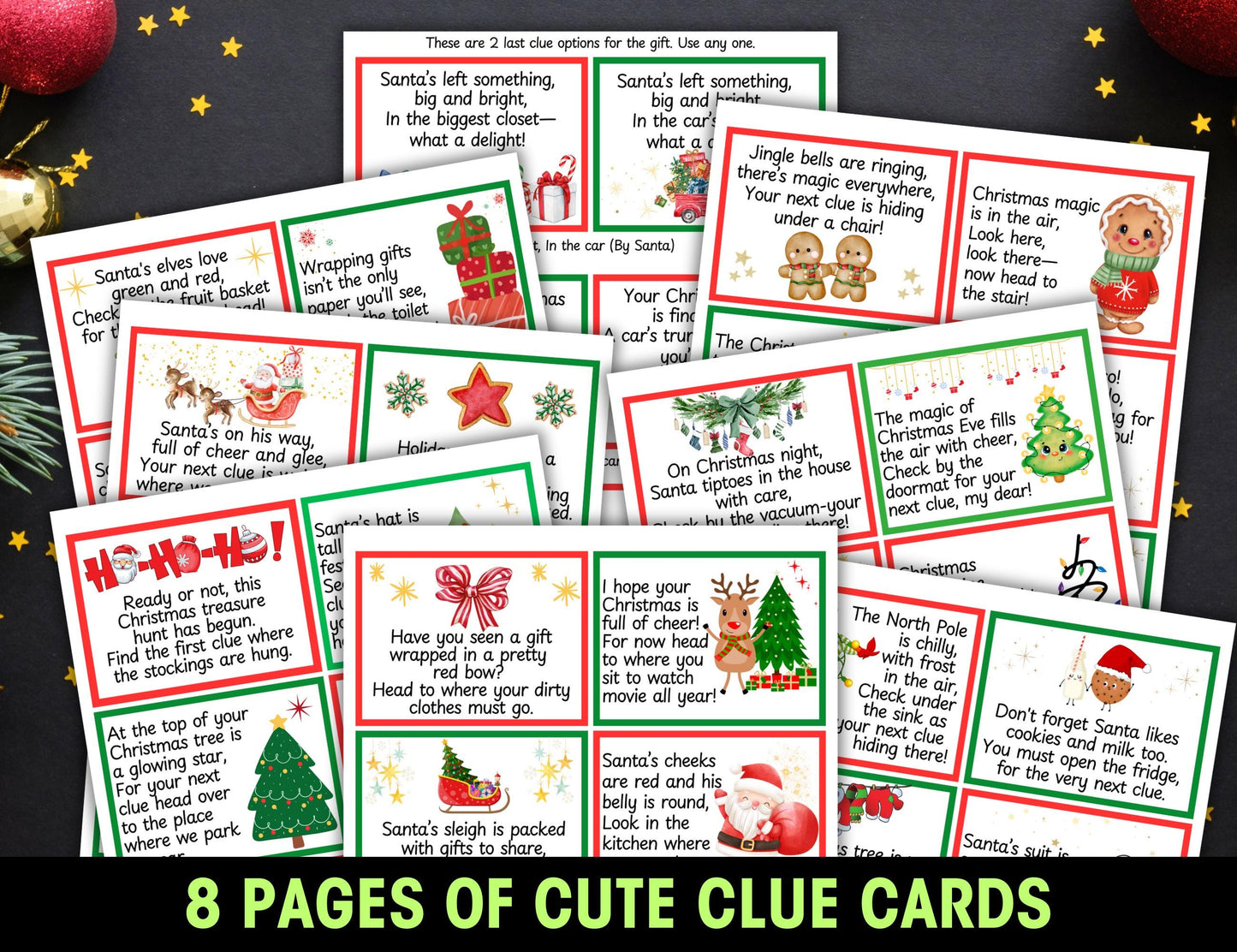 Christmas Scavenger Hunt For Kids