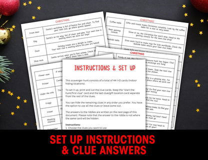 Christmas Scavenger Hunt For Kids